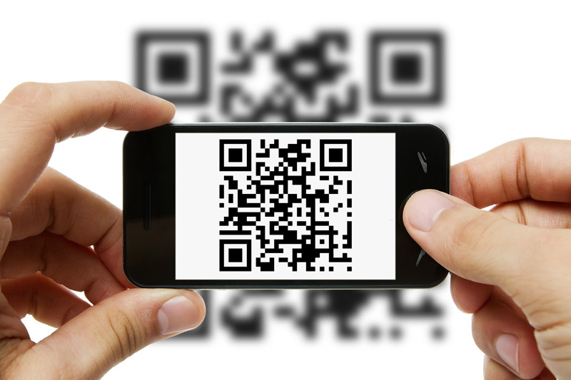 Фиксация на смартфон фотоизображения Q-code Фиксация на смартфон фотоизображения Q-code